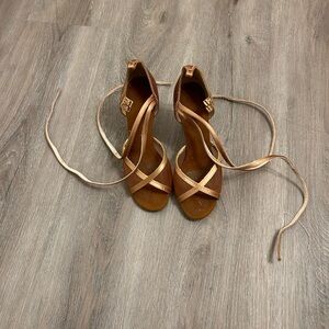 Latin ballroom shoes. Dance shoes.